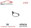 ABS SENSOR DREHZAHLFÜHLER PAAR HITACHI 131608 2PCS P FÜR MERCEDES-BENZ C-CLASS