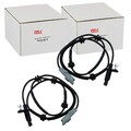 2x NTY ABS-SENSOR RADDREHZAHL VORNE BEIDSEITIG passend für PEUGEOT 607