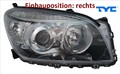 TYC 20-11913-05-2 Hauptscheinwerfer rechts Scheinwerfer Frontscheinwerfer 