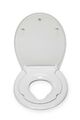 Croydex WL112222H Lomond Familie Toilettensitz, weiß, weich schließen & Schnellspanner