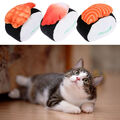 6er Set Catnip-Sushi-Katzenspielzeug Plüschkissen zum Kauen, Beißen und Treten