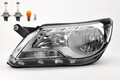 Scheinwerfer Halogen passend für VW Tiguan 5N 09/2007-05/2011 Links Leuchtmittel