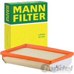 MANN LUFTFILTER FILTEREINSATZ passend für FIAT TIPO