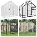 Voliere Vogelkäfig Vogelvoliere Freilaufgehege Vogelhaus Aluminium neu