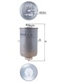 Knecht Kl43 Kraftstofffilter Kraftstoff Filter für Ford Honda Land 1988 - 2006