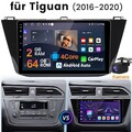 DAB+ Für VW Tiguan 2016-2020 Android Autoradio Carplay Kamera GPS NAVI 2+64GB BT