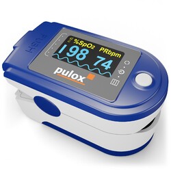Pulsoximeter Pulox PO-250 - mit Warnfunktion, Record-Funktion & PC-Software
