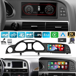 Für Audi A6 C6 4F MMI 2G 2004-2011 DAB+ Carplay Android Multimedia Autoradio GPS