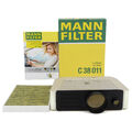 MANN FreciousPlus Innenraumfilter + Luftfilter für AUDI Q7 Q8 4M VW TOUAREG CR