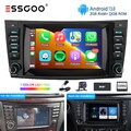 DAB+ Autoradio Carplay Android13 GPS NAVI Kamera Für Mercedes Benz E-Klasse W211