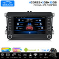 Autoradio Für VW Skoda Seat Radio Carplay Android 13 3+32GB GPS DAB+ DSP