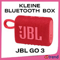 JBL GO 3 Bluetooth Box Wasserdicht u tragbar, bis 5h Akku Rot