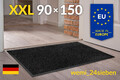 Hochwertige Schmutzfangmatte 90x150 anthrazit schwarz rutschfest Innen Außen