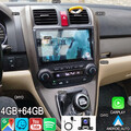 4+64G Android14 Autoradio GPS FM Navi CarPlay Für Honda CR-V 3 RE CRV 2007-2011