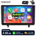 DAB+ 4+64G Apple CarPlay Android 15 Autoradio GPS KAM Für Opel Astra H 2006-2014