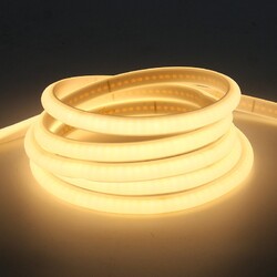 230V COB Neon LED Strip Streifen Flex Schlauch diffus Lichtband Außen Garten Dek