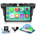 32GB Android 13 Autoradio Für Mazda CX-7 2008-2015 Carplay Navi WIFI FM BT w/Kam