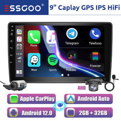 Android 12 Autoradio Carplay 2+32G GPS + DVR Kamera Für Fiat Ducato Boxer Jumper