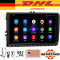 9" Autoradio Carplay Android 12 GPS Navi RDS für VW GOLF 5 6 Passat Touran 2+32G