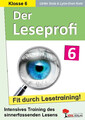 Der Leseprofi - Fit durch Lesetraining / Klasse 6 | Ulrike Stolz (u. a.) | Buch