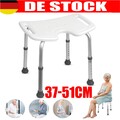 Duschhocker 7-fach höhenverstellbar Duschstuhl Badhocker Badestuhl bis 135kg