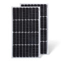 2x 50W Monokristallin 12V Solarmodul Photovoltaik Solarpanel 50 Watt Solar PV