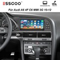 Android14 8.8" Autoradio CarPlay GPS Navi Für AUDI A6 C6 MMI 3G 2010-2012 6+128G
