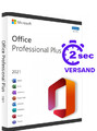 MS Office 2021 Professional Plus Vollversion Key Sofort Email Versand