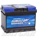 Autobatterie 65Ah EUROSTART 12V 65 Ah 590A EN QUALITÄTSBATTERIE NEU