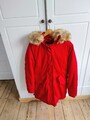 Marikoo Winterjacke mit Kapuze für Damen - Rot, M