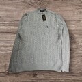 Ralph Lauren Baumwollpullover mit Zopfmuster Blau Größe L