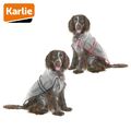 Karlie Regenjacke Classic - transparent PVC/Nylon Hundemantel Regenmantel Hund
