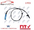 ABS SENSOR DREHZAHLFÜHLER PAAR HINTEN NTY HCA-BM-011 2PCS V FÜR BMW 5,E61