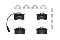 KAMOKA Bremsbelagsatz, Scheibenbremse JQ1011083 für VW FORD SEAT AUDI
