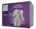 Philips Avent SCF430/01 Handmilchpumpe Natural-Motion Technologie BPA-frei Weiß