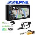 Alpine Autoradio Apple CarPlay Android Auto für Mazda 3 2003-2009 schwarz