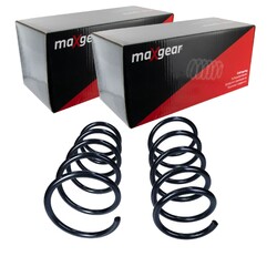 2X MAXGEAR FAHRWERKSFEDERN VORNE passend für DACIA LOGAN SANDERO RENAULT SANDERO