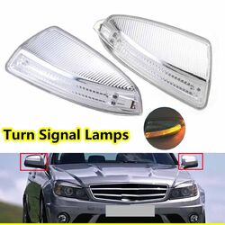 Paar LED Blinker Spiegelblinker Spiegel L&R Für Benz W204 S204 W639 C-Klasse #AF