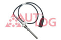 Abgastemperatursensor vor Rußpartikelfilter D-Form AS3169 AUTLOG für AUDI A6 C6