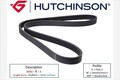 HUTCHINSON Keilrippenriemen Poly-V 1140 K 6 für FIAT VW CADDY 3 2KA 2KH 2CA 2CH