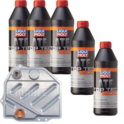 5 L LIQUI MOLY Top Tec ATF 1200 MAHLE Getriebeölfilter für Mercedes-Benz