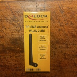 Delock RP-SMA Antenne Wlan 2 dBi