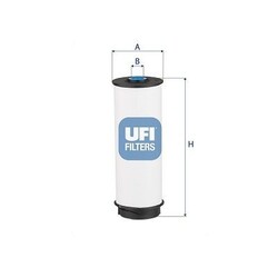 UFI 26.080.02 Kraftstofffilter passend für IVECO