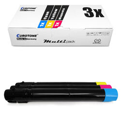 3x ECO Patrone für Lexmark X-954-DE X-952-DHE