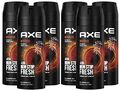 Axe Bodyspray Moschus ohne Aluminiumsalze 6x 150 ml Männerdeo Deodorant
