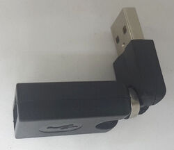 Winkel Adapter USB 2.0 A auf Buchse Kupplung Gelenk 360 Grad drehbar
