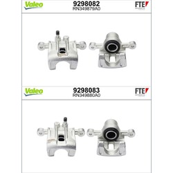 2X FTE BREMSSATTEL HINTEN LINKS RECHTS PASSEND FÜR HYUNDAI I30 KIA CEE'D PRO