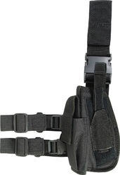 SWAT TACTICAL DROP LEG PISTOLE HOLSTER linke Hand Viper SAS schwarz Schnellspanner Tasche
