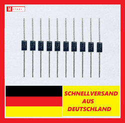 10x MIC SR560 , SR560 Gleichrichter Diode 5A 60 Volt , DO-201 , SCHOTTKY BARRIER