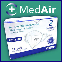 50/100 FFP2 Maske Mundschutz Masken Atemschutz 5-lagig  Hygiene 0598 Weiß ✔ super Qualität ✔